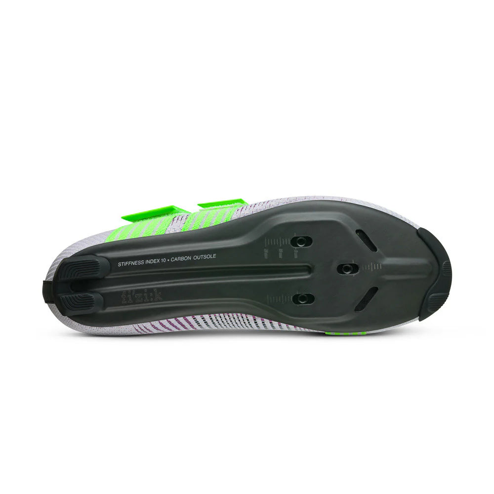 Sapatilhas de estrada FIZIK VENTO POWERSTRAP R2 Roxo/Verde