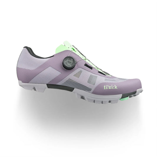 Sapatilhas de BTT XC/Gravel FIZIK VENTO PROXY WIDE Lavanda/Verde