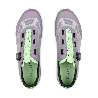 Sapatos VTT XC/Gravel FIZIK VENTO PROXY Lavanda/Verde