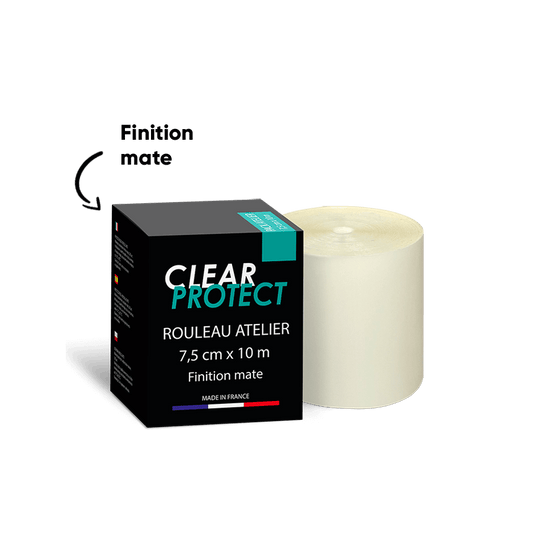 Proteção adesiva para quadro CLEARPROTECT FASTOTAPE Mate 10 m x 7,5 cm