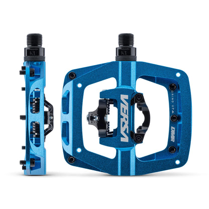 Pedais Planos / Auto DMR VERSA Azul