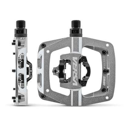 Pedais Planos / Auto DMR VERSA Prata