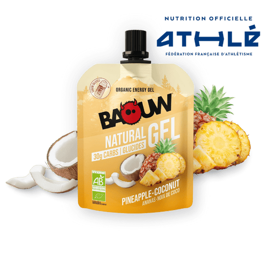 BAOUW Gel Energético Ananás/Coco Biológico (85g)