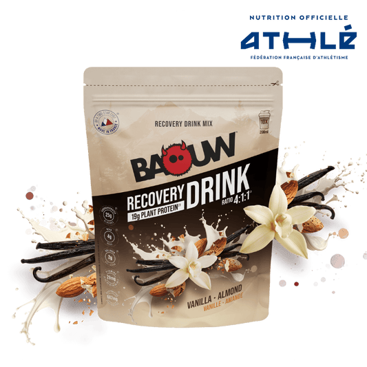 BAOUW RECOVERY Drink (500g) Baunilha e Amêndoa