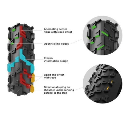 Pneu VITTORIA TERRENO T70 COARSE LOOSE Gravel Endurance Tubeless Ready Preto