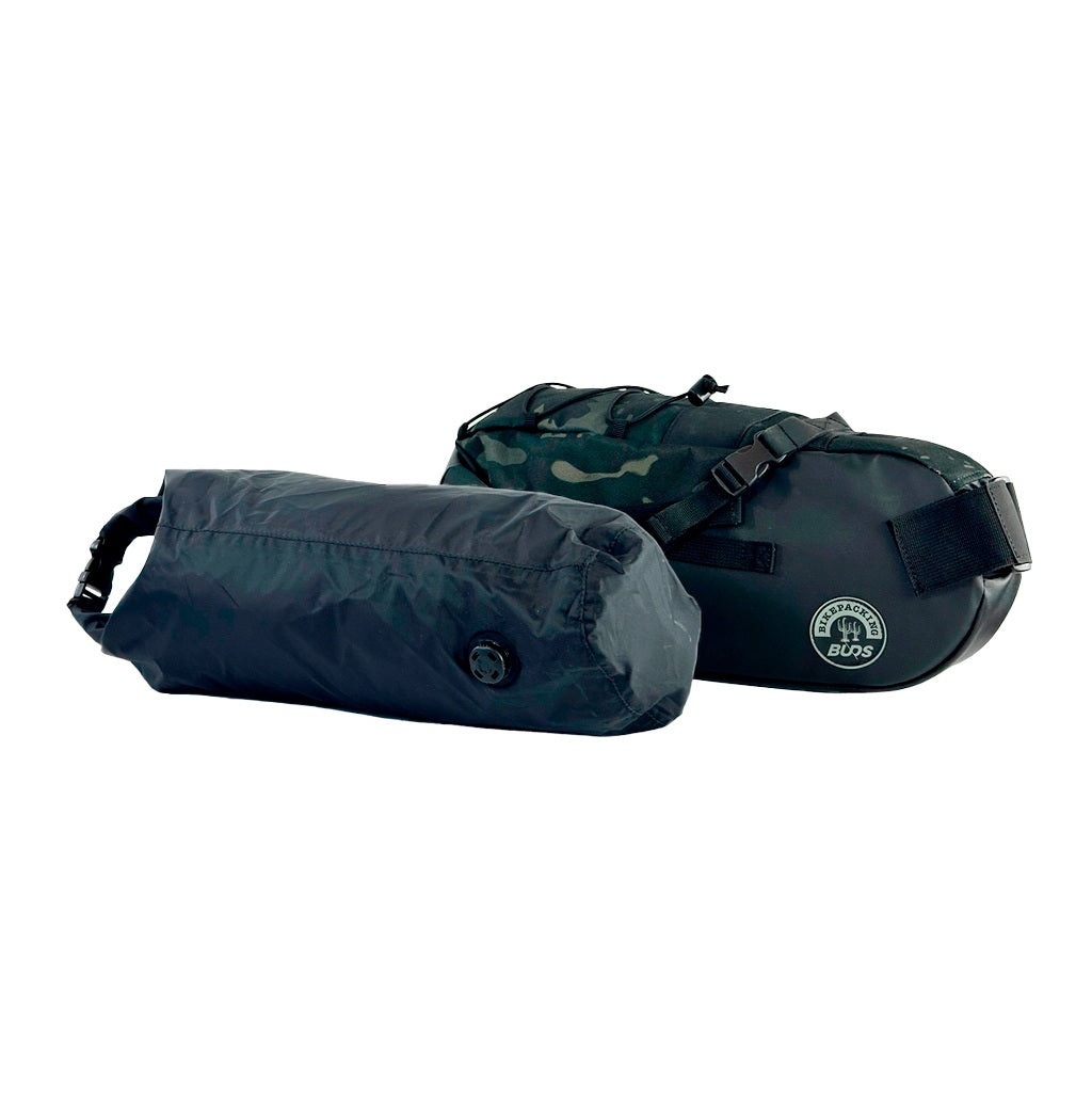 BUDS SEAT BAG 15L Saco de selim camuflado