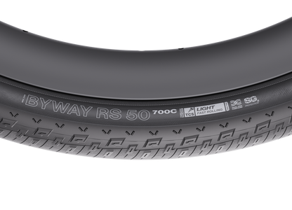 Pneu WTB BYWAY RS 50 preto - marcação no flanco
