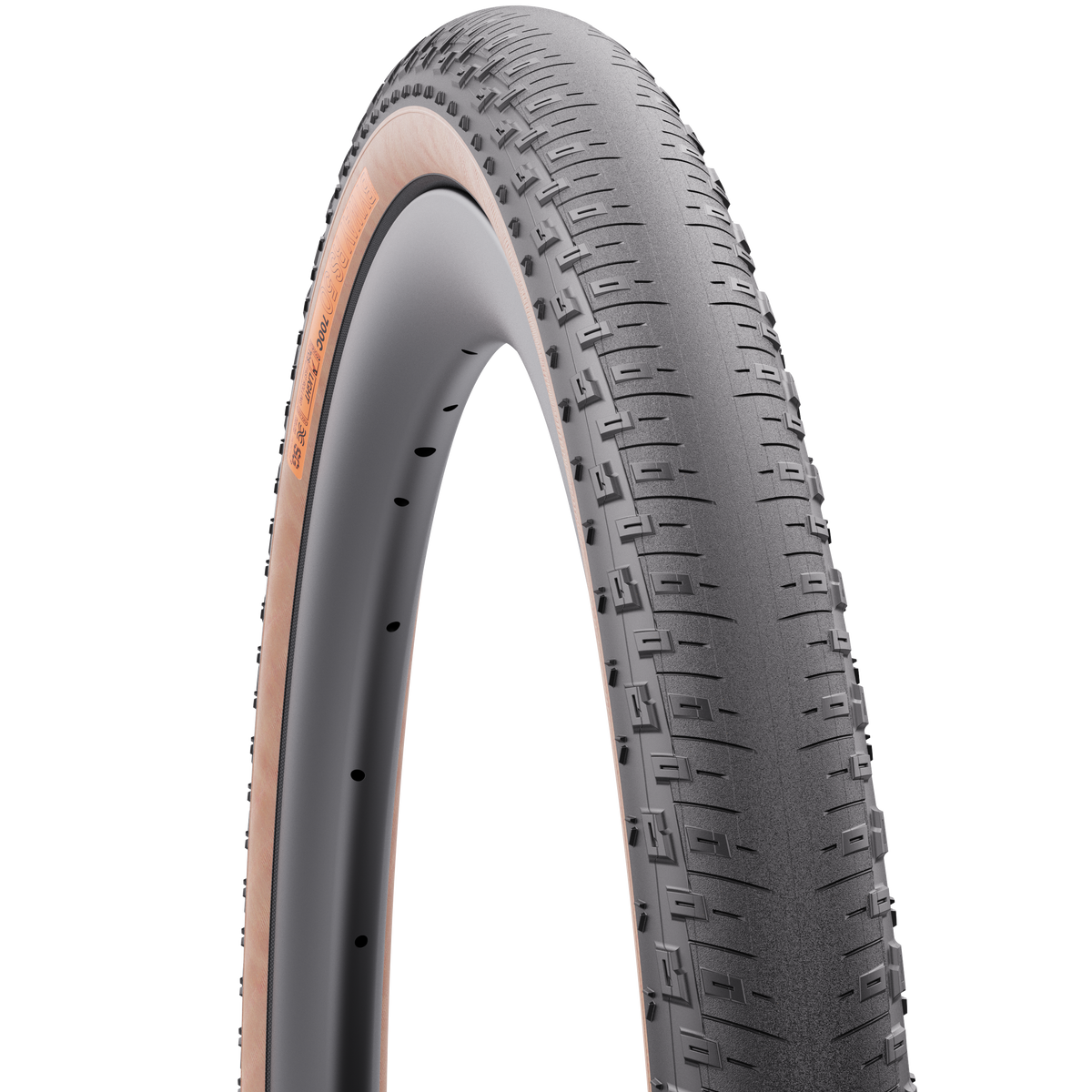 Pneu WTB BYWAY RS 50 700x50c Tubeless Ready com flancos bege