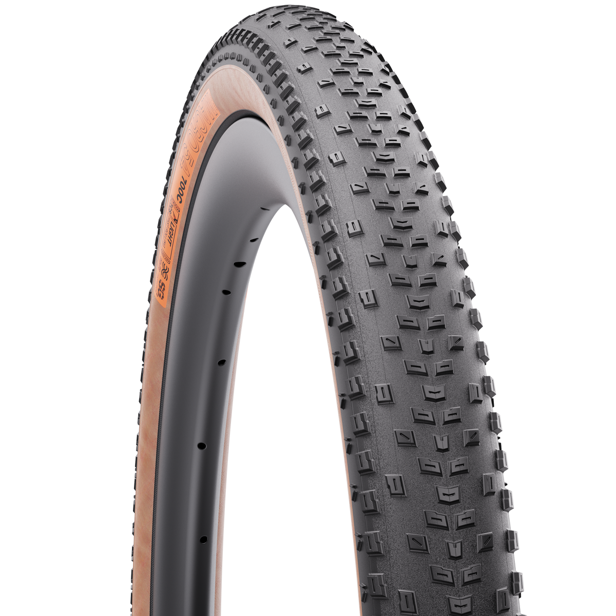 Pneu WTB MACRO 54 700x54c Tubeless Ready com flancos bege