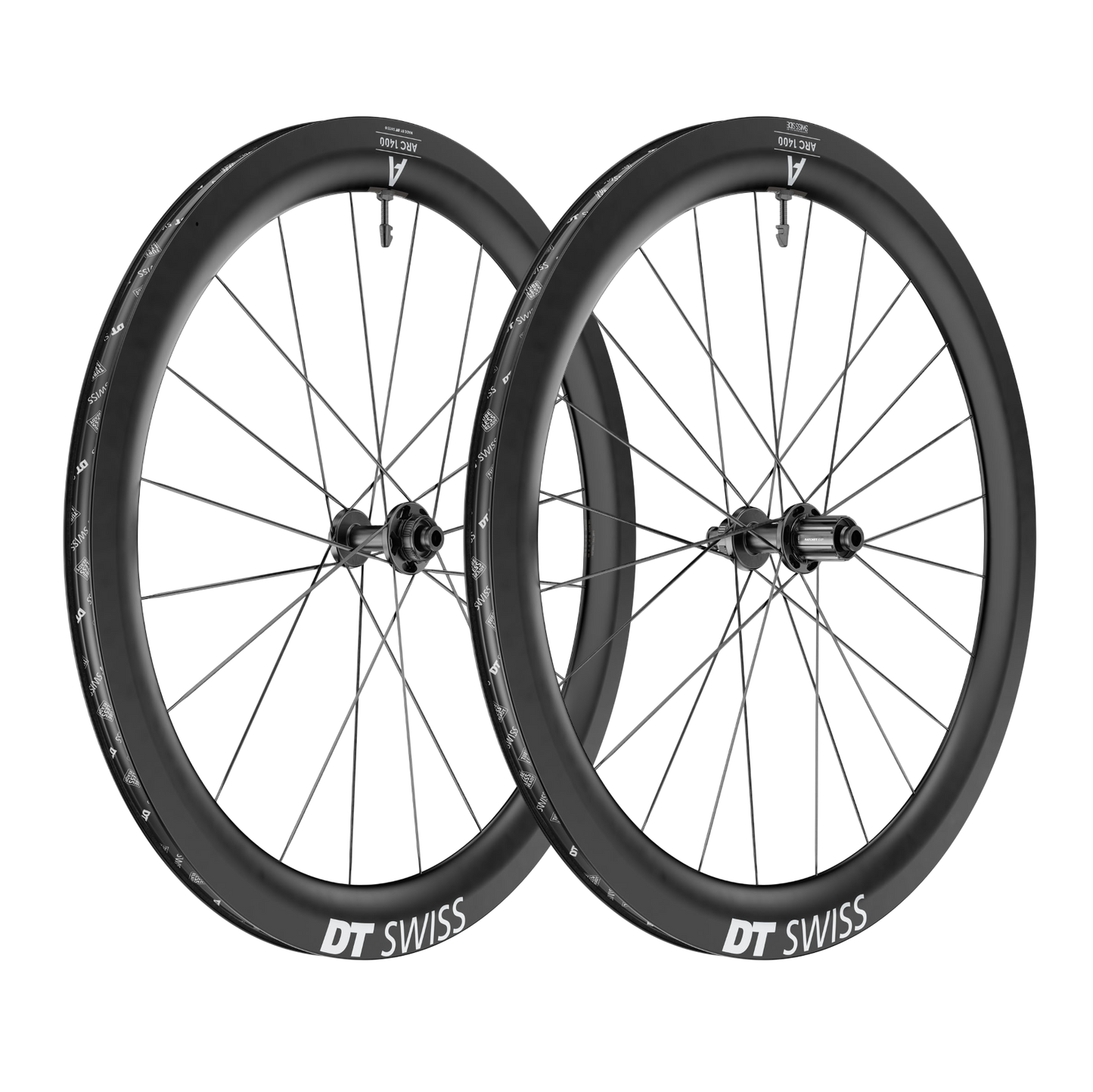 Par de rodas DT SWISS ARC 1400 DICUT 55 Tubeless Ready (Center Lock)