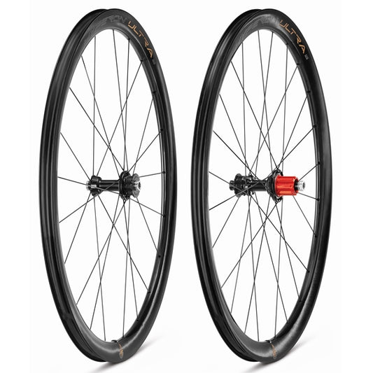 Par de rodas CAMPAGNOLO HYPERON ULTRA DISC com pneus (Center Lock)