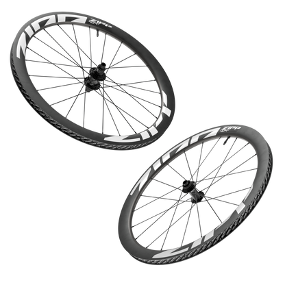 Par de Rodas ZIPP 404 S A1 Tubeless Ready (Center Lock) Preto/Branco