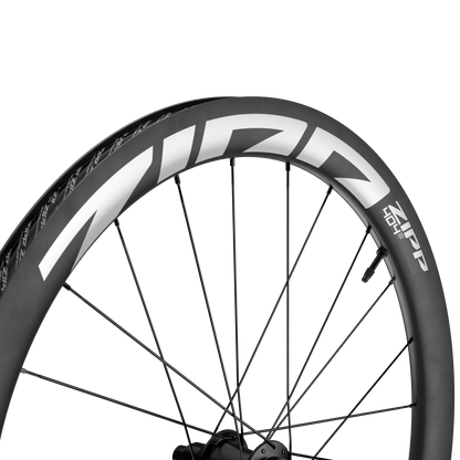 Par de Rodas ZIPP 404 S A1 Tubeless Ready (Center Lock) Preto/Branco