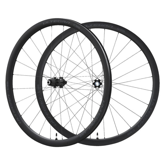 Par de Rodas de Carbono SHIMANO ULTEGRA R8170-C36 Tubeless Ready (Center Lock)