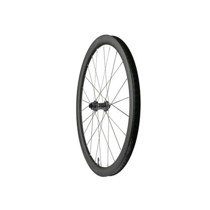 Roda dianteira HOPE RX40 700C em carbono, cubo Pro 5 cinzento-fumo