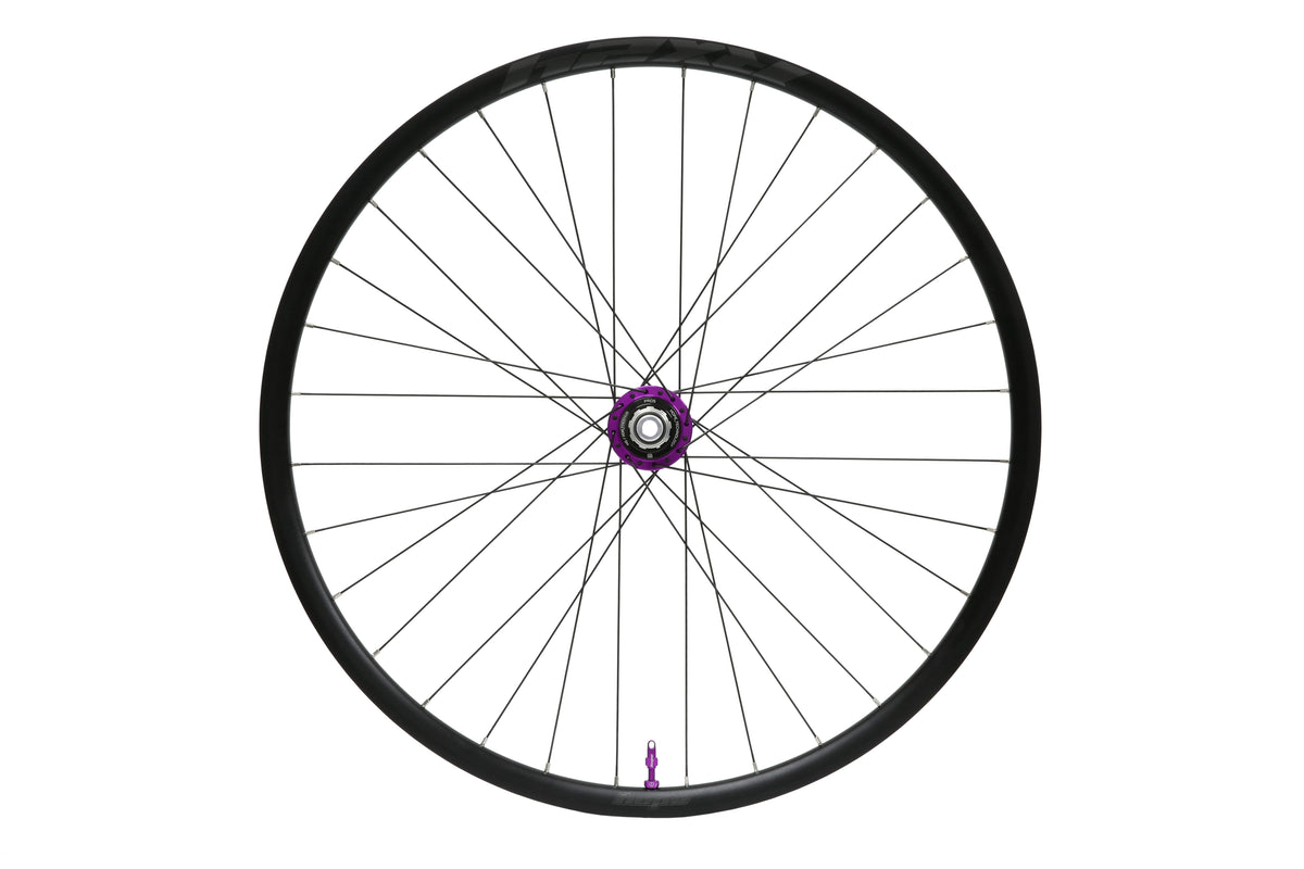 Roda traseira HOPE RX24 700C em alumínio, cubo Pro 5 roxo