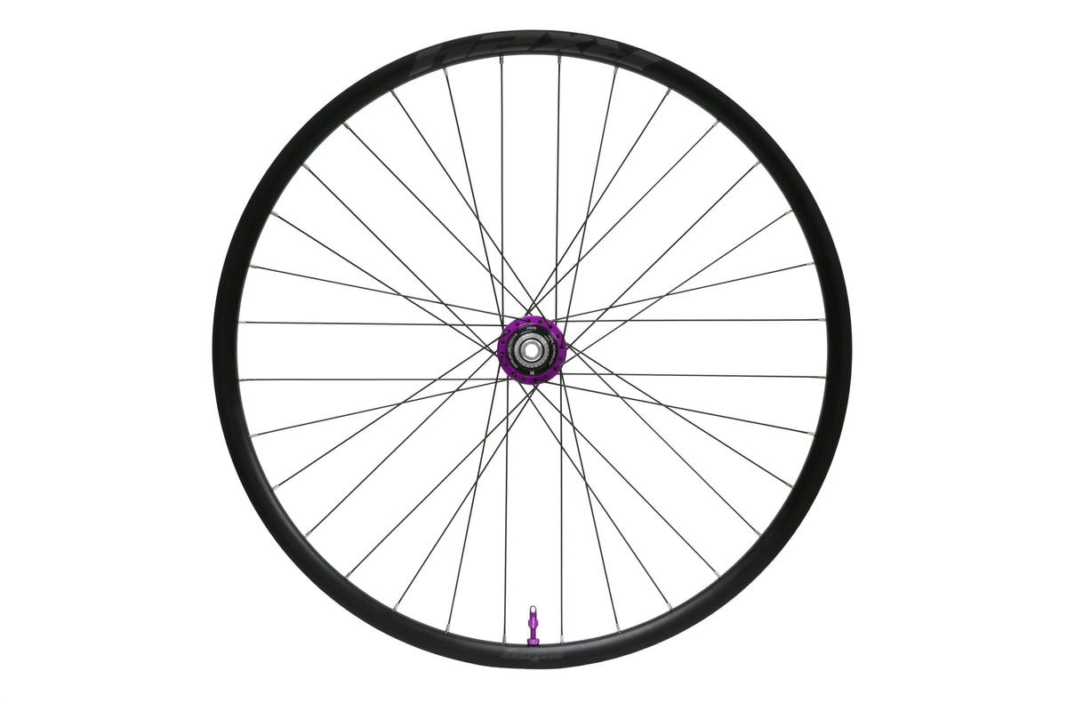 Roda traseira HOPE RX24 700C em alumínio, cubo Pro 5 roxo