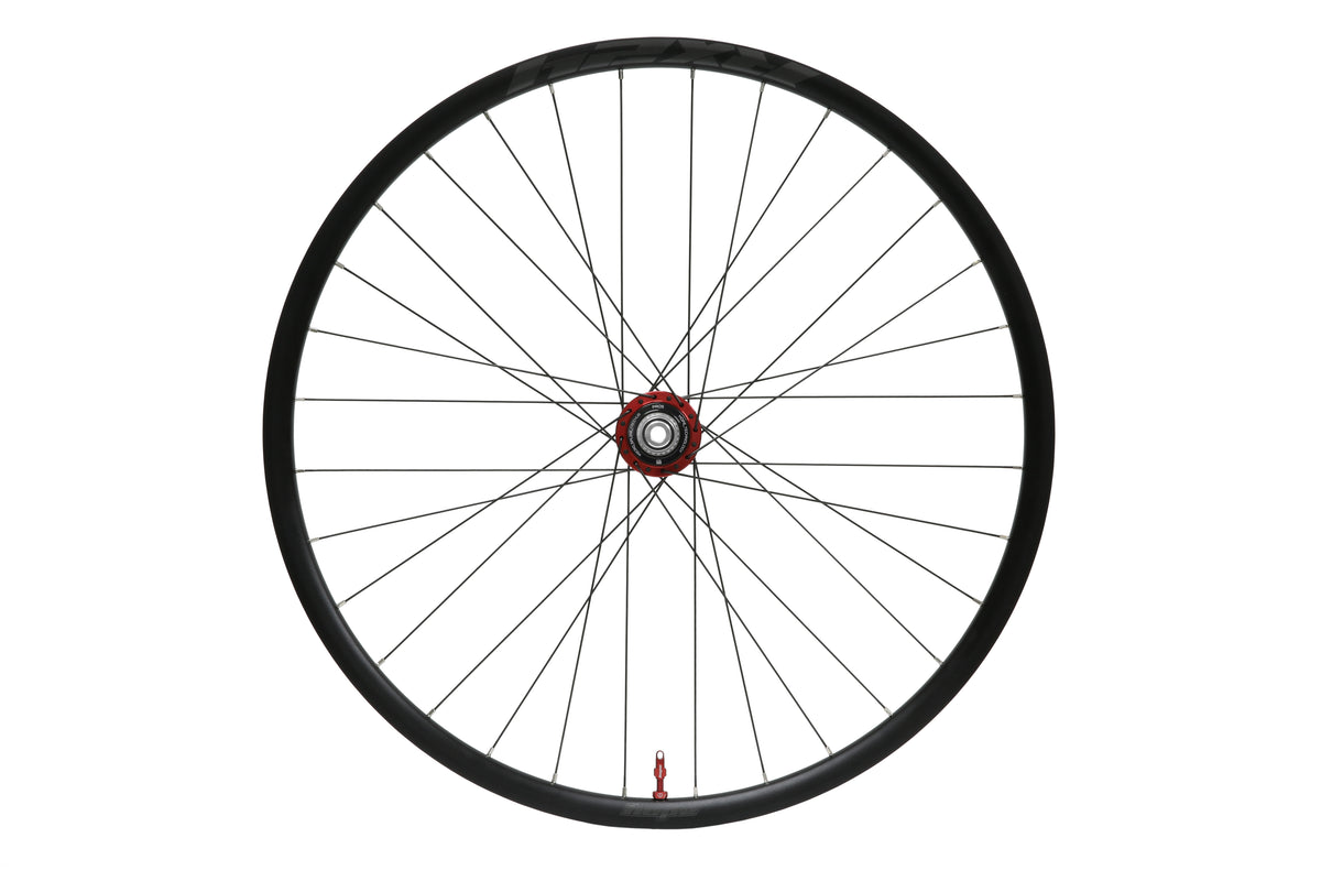 Roda traseira HOPE RX24 700C em alumínio, cubo Pro 5 vermelho