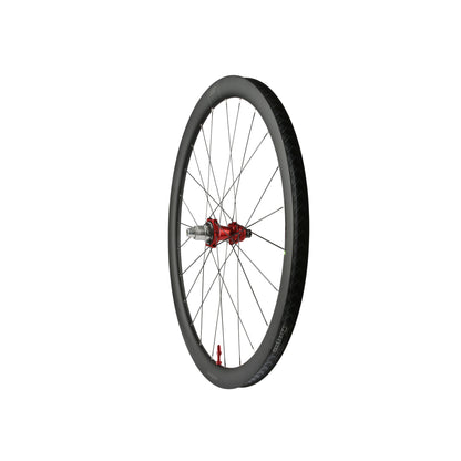 Roda traseira HOPE RX40 700C de carbono, cubo Pro 5 vermelho