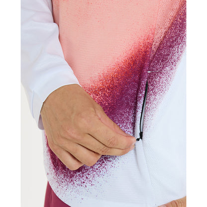 Camisola DHARCO GRAVITY FIREBIRD Mangas Compridas Feminina Branco/Laranja