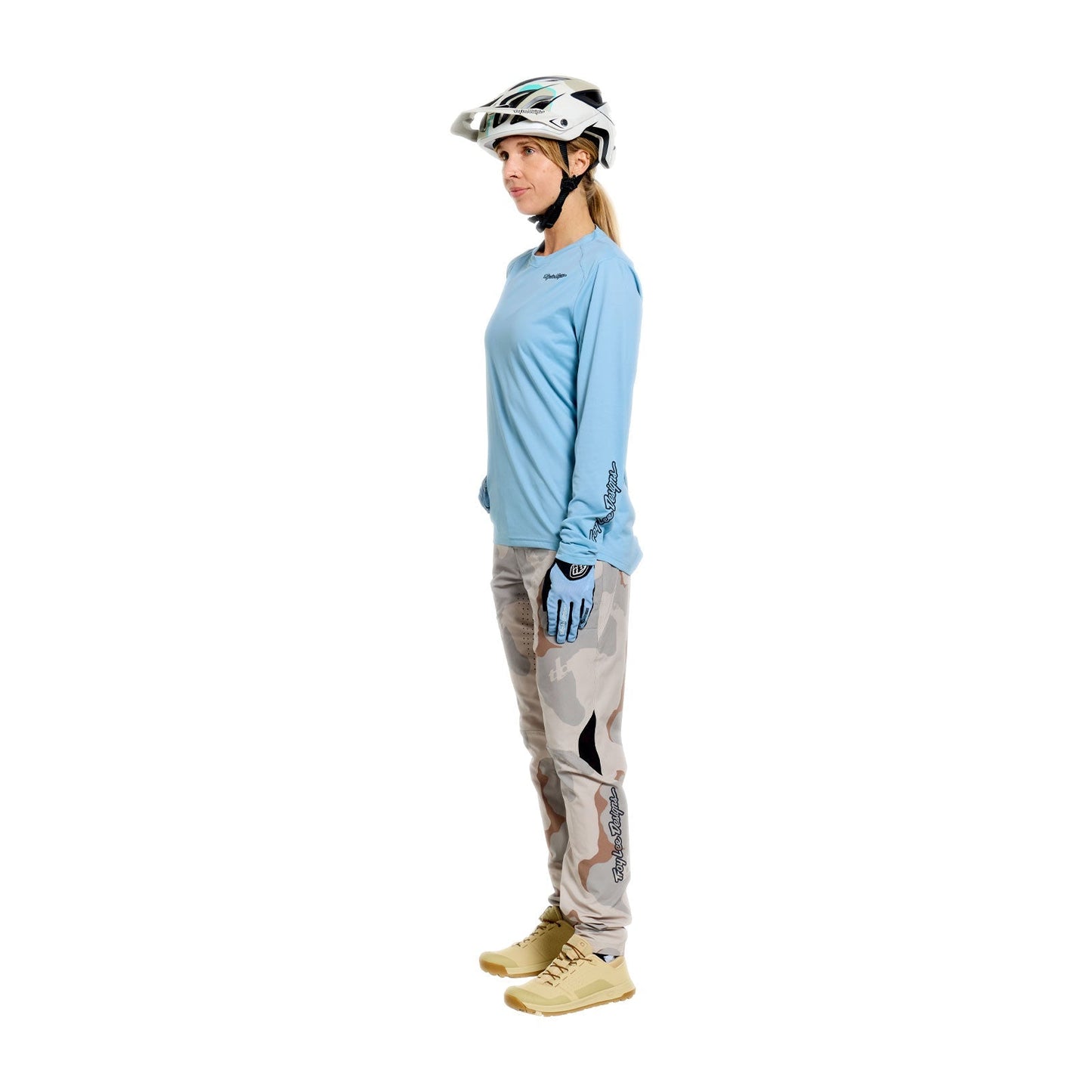 TROY LEE DESIGNS LILIUM PRO FLOW CAMO Calças de senhora em pomes