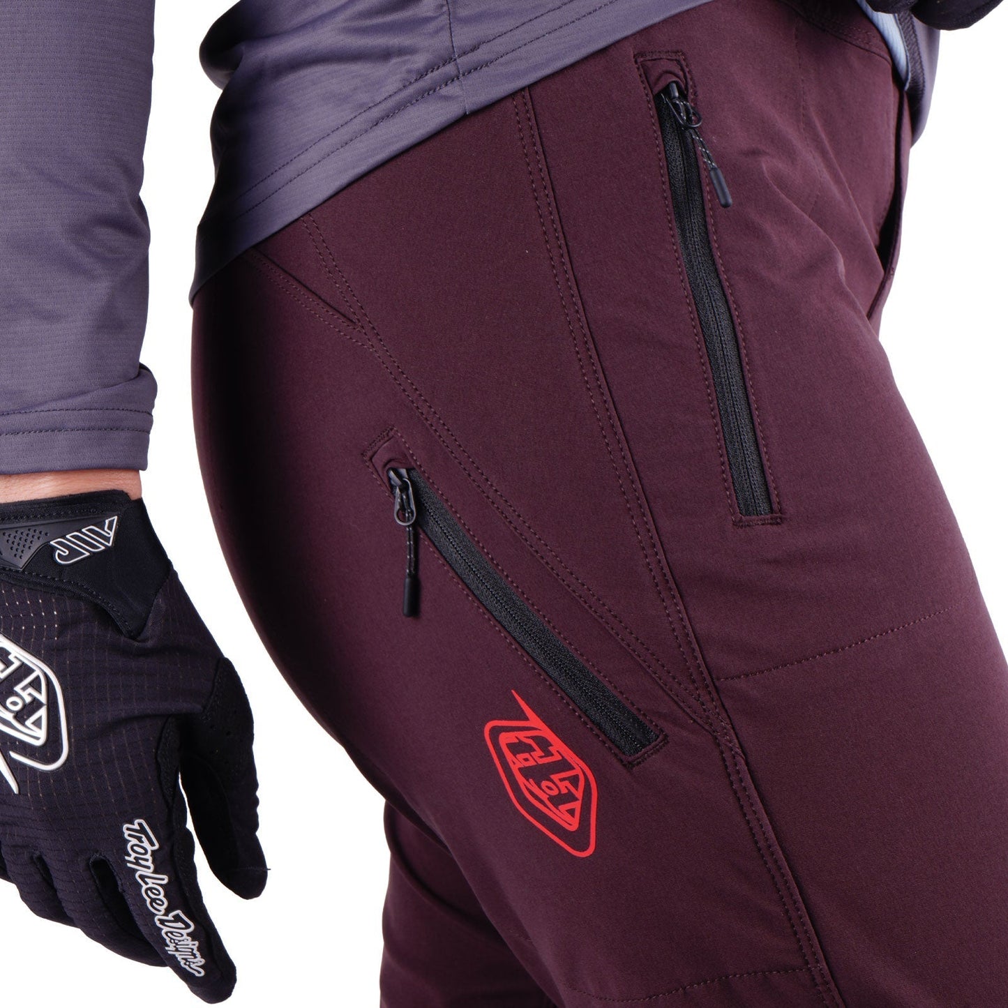 Calças TROY LEE DESIGNS LILIUM PRO MONO Bordeaux para mulher