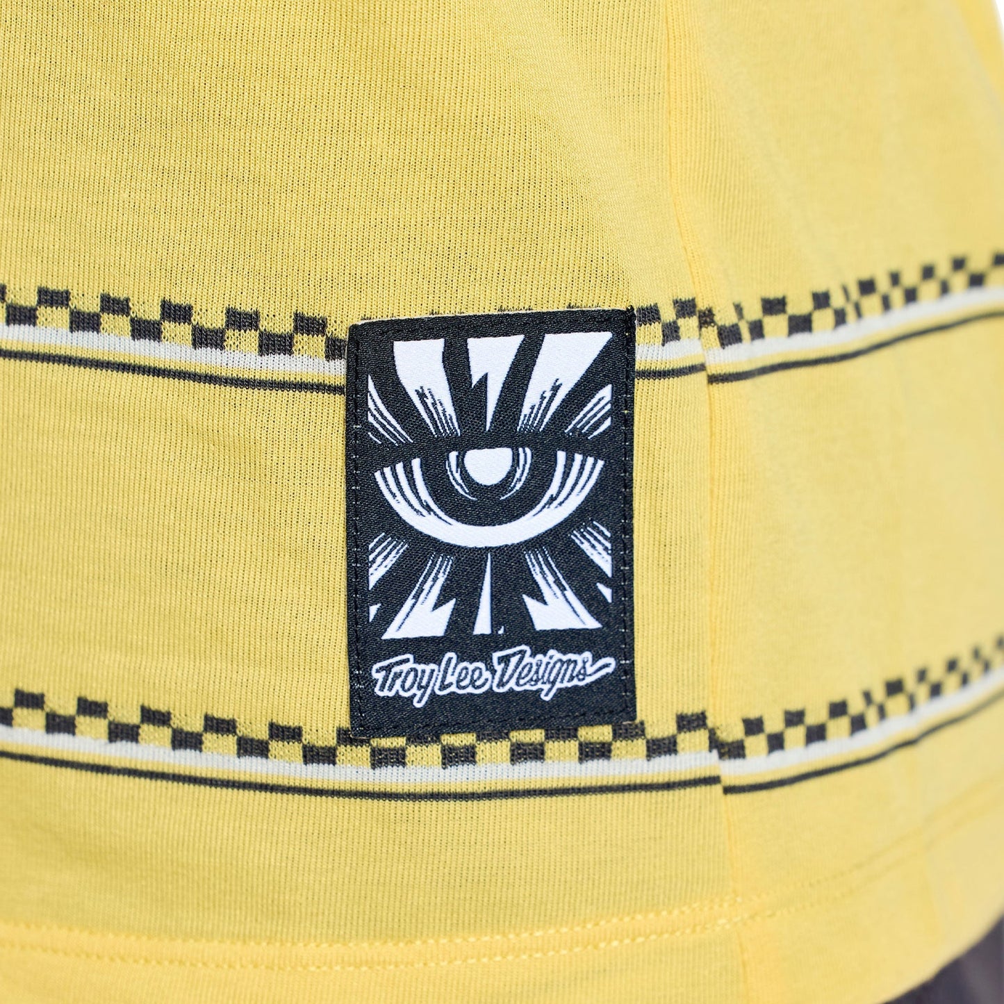 TROY LEE DESIGNS LILIUM RIDE CHECKED OUT Camisola de manga curta para senhora Amarelo