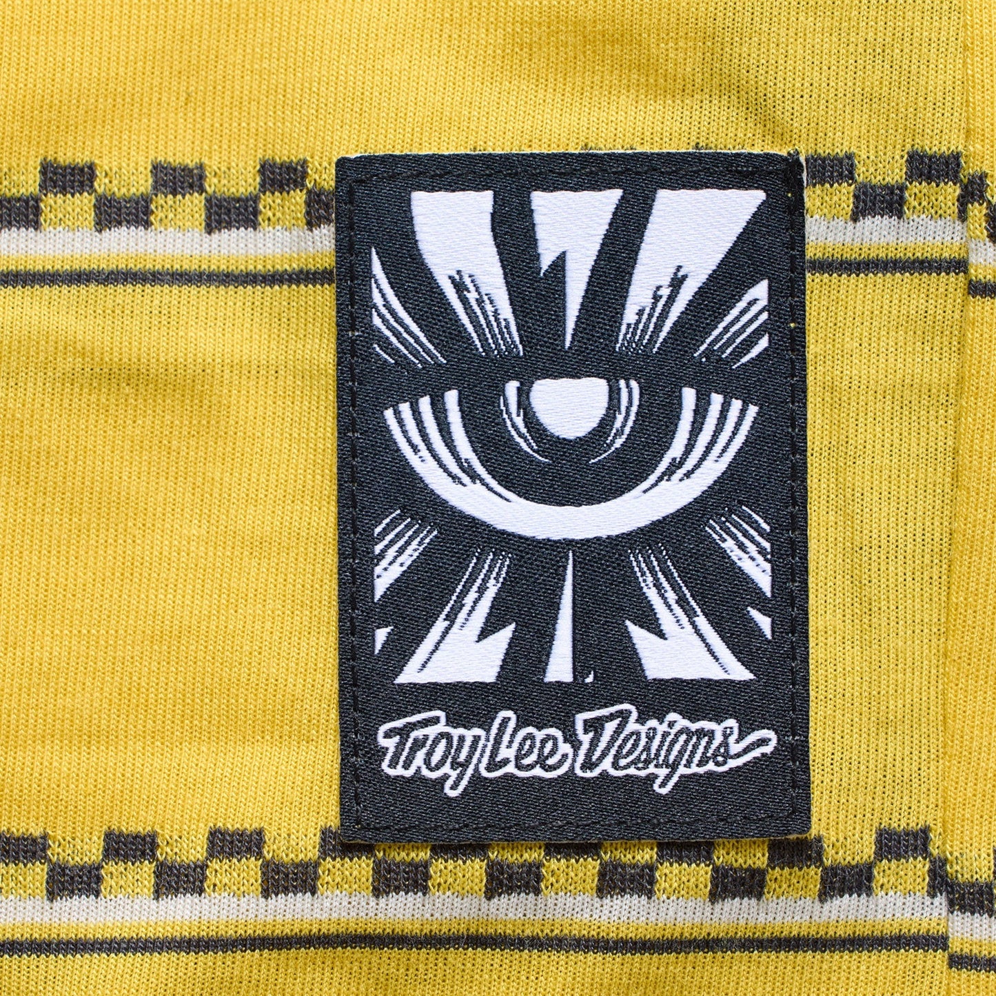 TROY LEE DESIGNS LILIUM RIDE CHECKED OUT Camisola de manga curta para senhora Amarelo