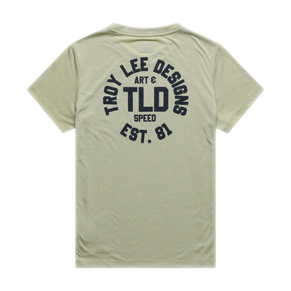 Camisola TROY LEE DESIGNS LILIUM RIDE STAMPS Feminina Mangas Curtas Sage