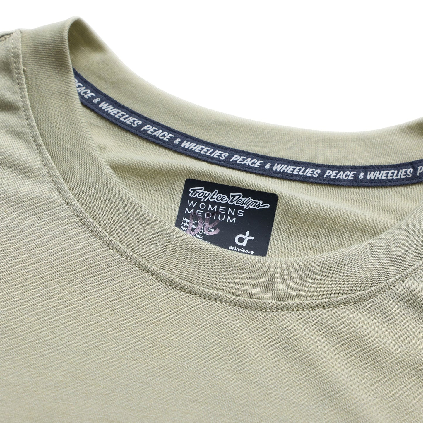 TROY LEE DESIGNS LILIUM RIDE STAMPS Camisola de manga curta para mulher Sage