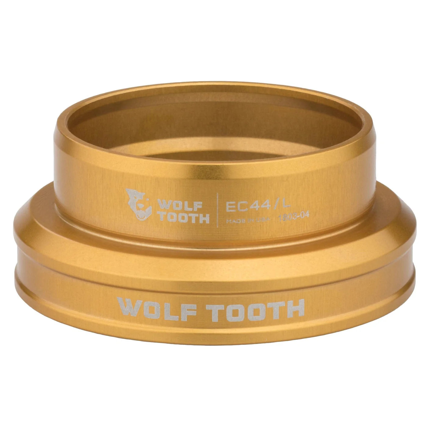 Copa baixa para conjunto de direção externo WOLF TOOTH PREMIUM 1,5" EC44 Dourado