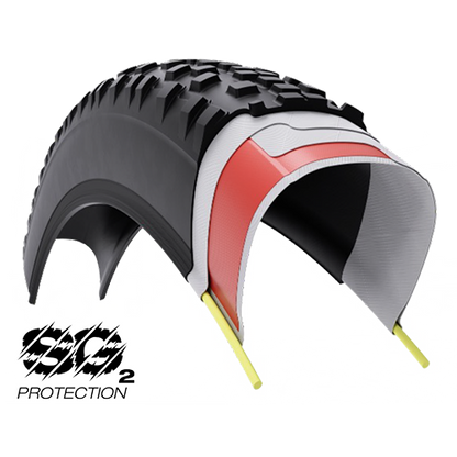 Pneu WTB VULPINE TCS LIGHT FAST ROLLING DUAL DNA SG 120tpi 700x40c Tubeless Ready Preto