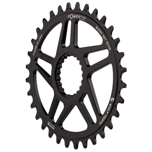 Mono Oval WOLF TOOTH 12V SHIMANO Montagem Direta Offset 0mm