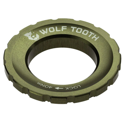 Porca Centerlock externa WOLF TOOTH Olive