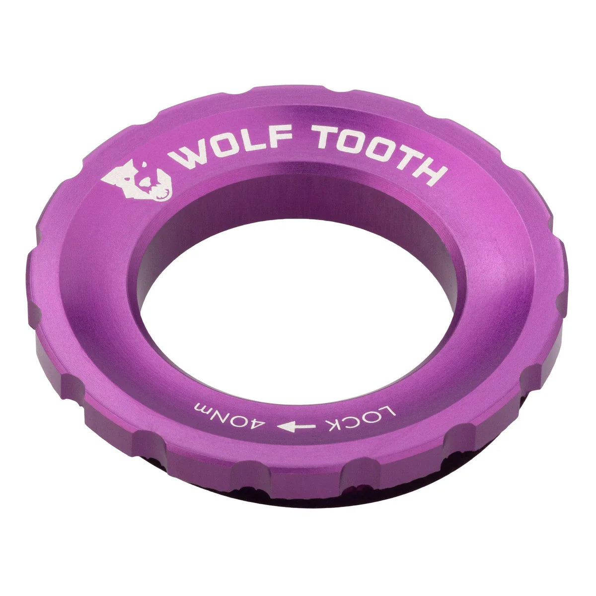 Porca Centerlock externa WOLF TOOTH roxa
