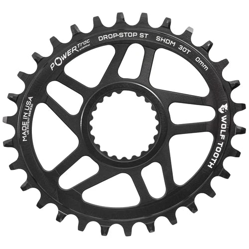Mono Oval WOLF TOOTH 12V SHIMANO Montagem Direta Offset 0mm