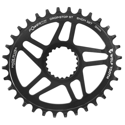 Mono Oval WOLF TOOTH 12V SHIMANO Montagem Direta Offset 0mm