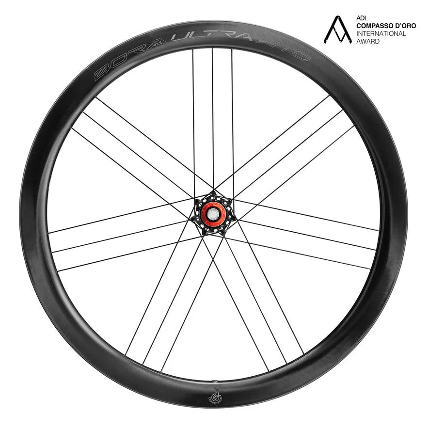 Par de rodas cromadas CAMPAGNOLO BORA ULTRA WTO 45 C23 DISC Tubeless Ready (Center Lock)