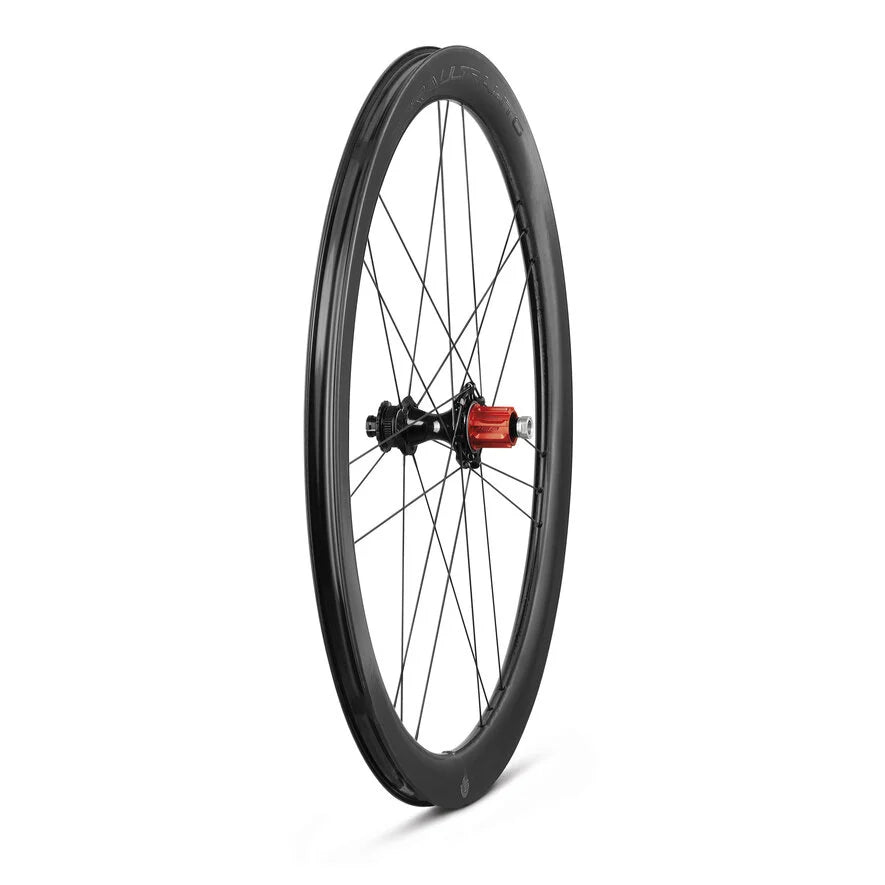 Par de rodas cromadas CAMPAGNOLO BORA ULTRA WTO 45 C23 DISC Tubeless Ready (Center Lock)