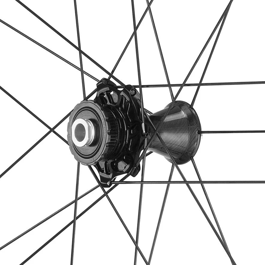 Par de rodas cromadas CAMPAGNOLO BORA ULTRA WTO 45 C23 DISC Tubeless Ready (Center Lock)