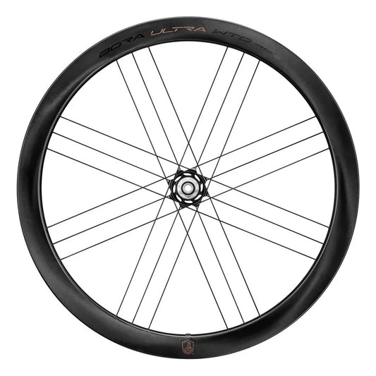 CAMPAGNOLO BORA ULTRA WTO 45 C23 DISC Roda dianteira com pneu (Center Lock)