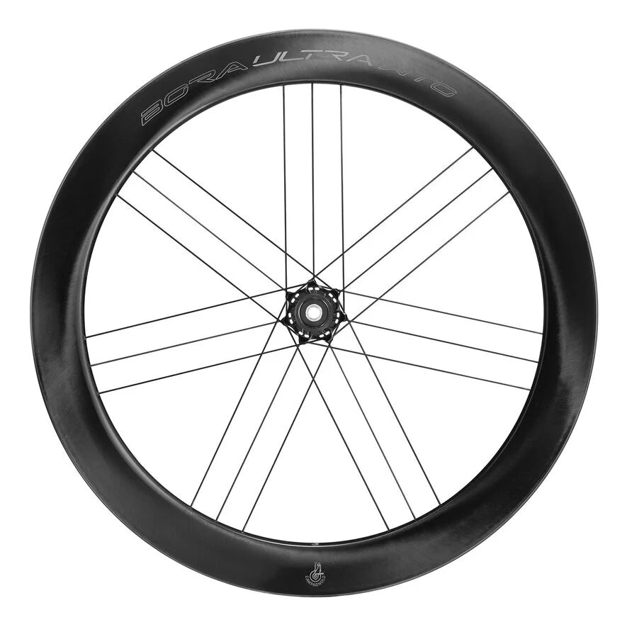Par de rodas cromadas CAMPAGNOLO BORA ULTRA WTO 60 C23 DISC Tubeless Ready (Center Lock)
