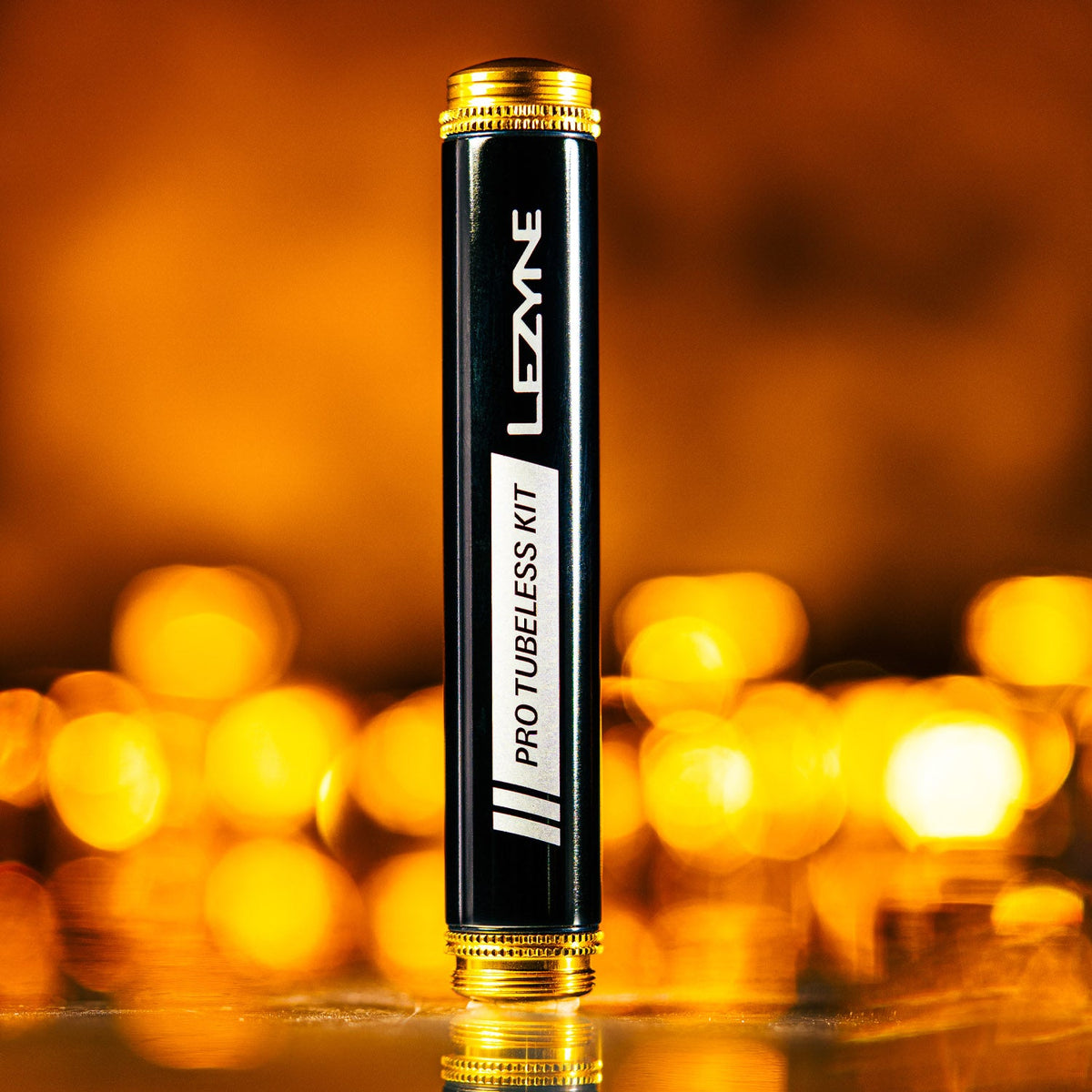 Kit de reparação tubeless LEZYNE PRO Loaded preto com cartucho de CO2 de 20 g