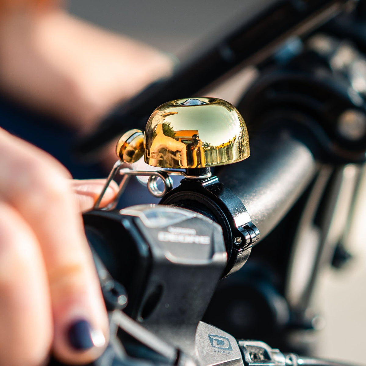 Campainha LEZYNE CLASSIC BRASS Preta