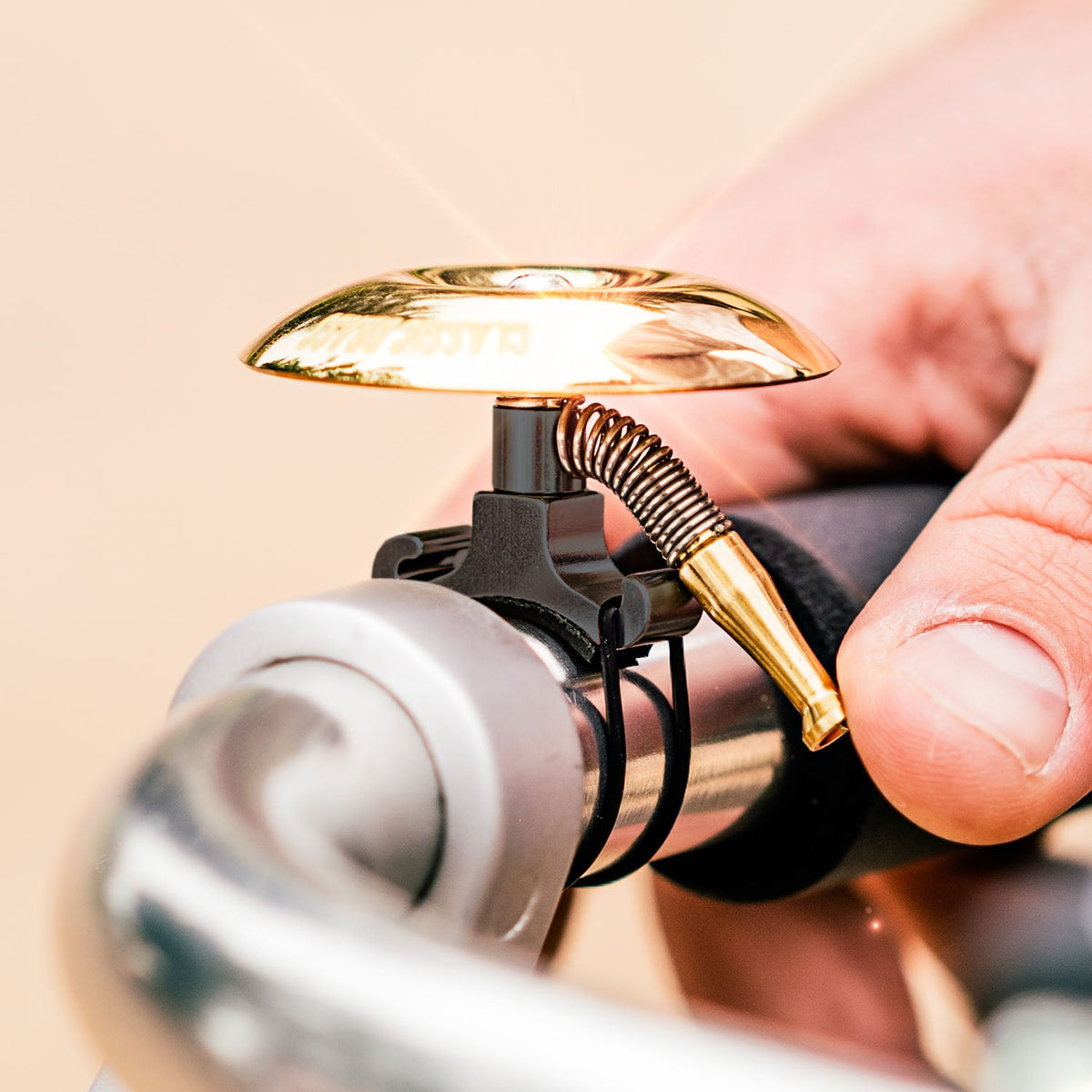 Campainha LEZYNE CLASSIC BRASS SHALLOW Preta