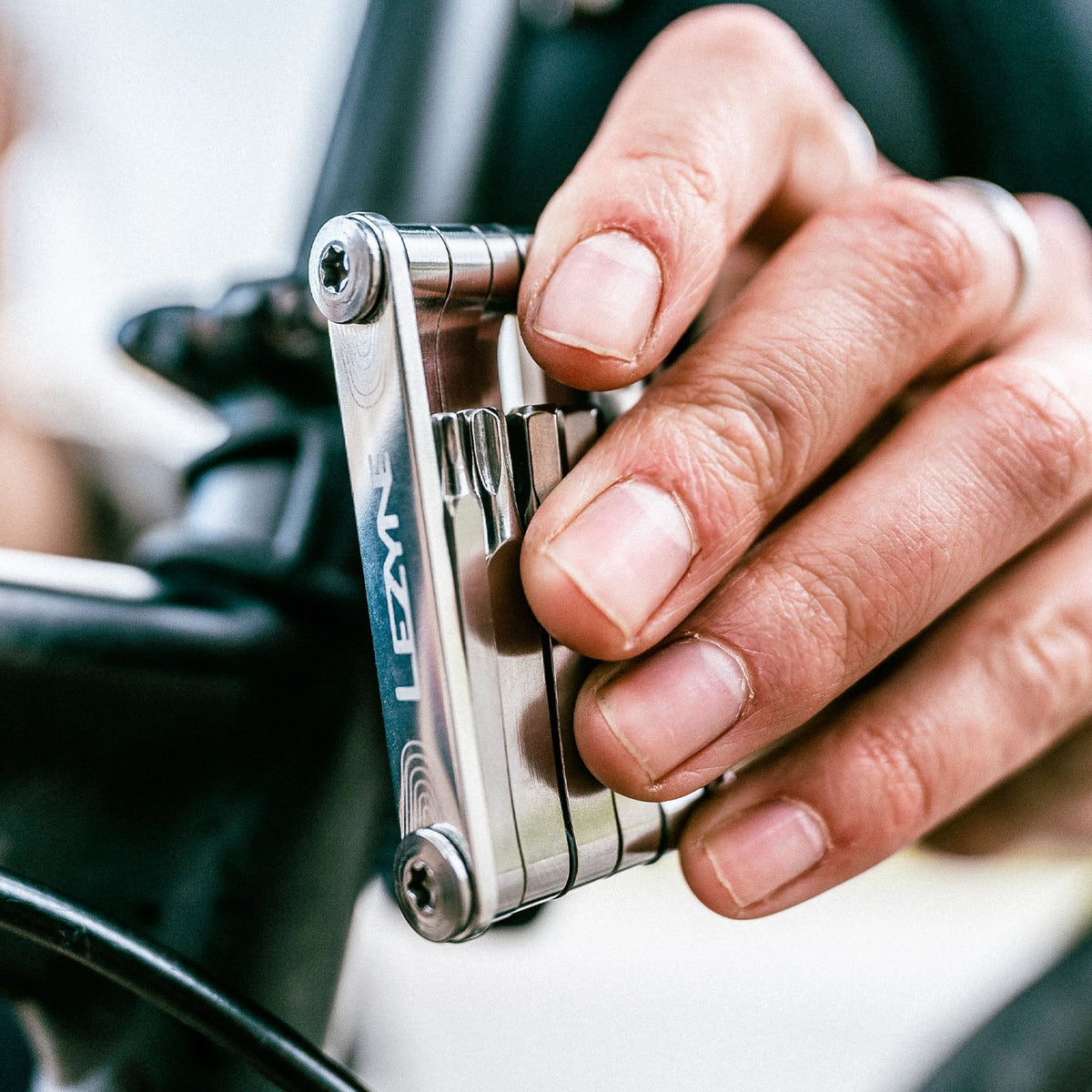 Lezyne SV Pro 11 em utilização