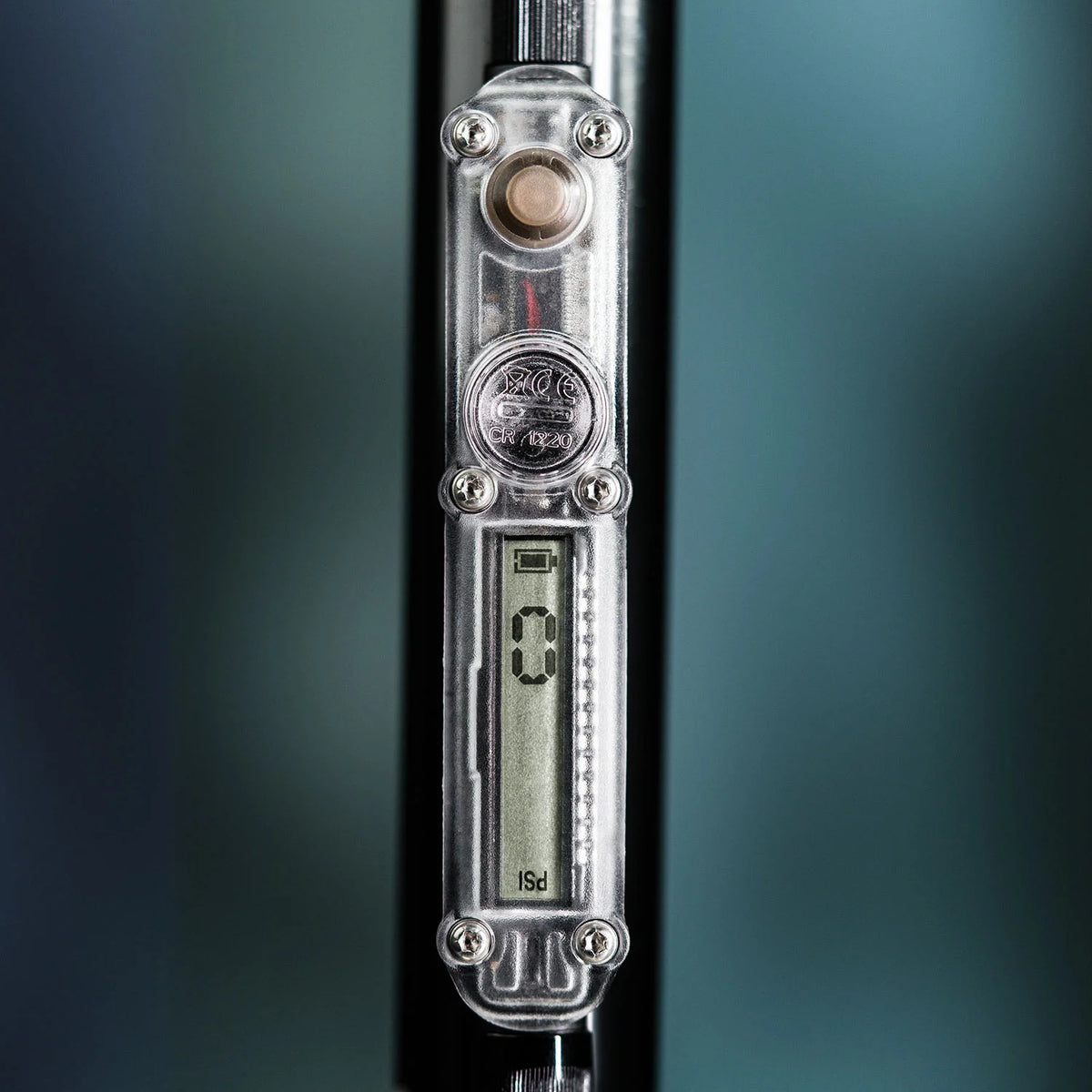 Bomba de pé LEZYNE DIGITAL TRAVEL FLOOR DRIVE preta