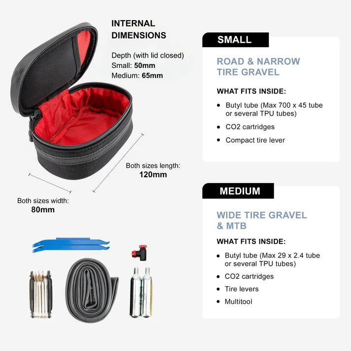 Bolsa de Selim REDSHIFT QUICKDRAW Medium Preto