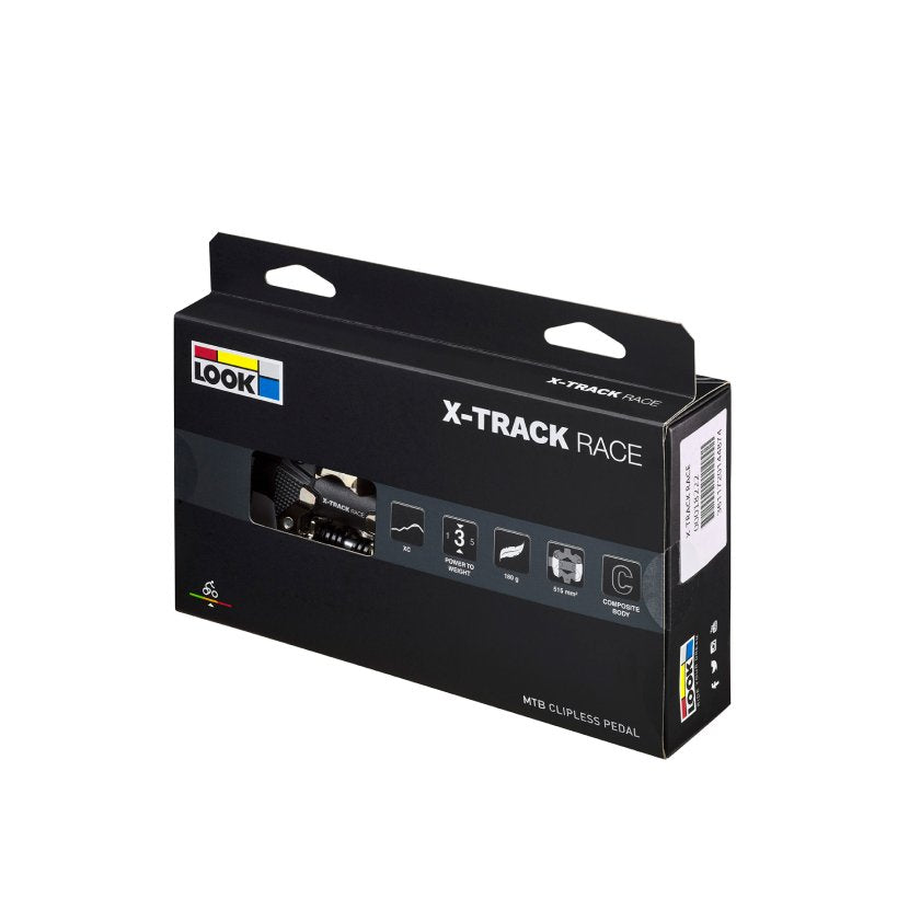 Pedais LOOK X-TRACK RACE SPD pretos