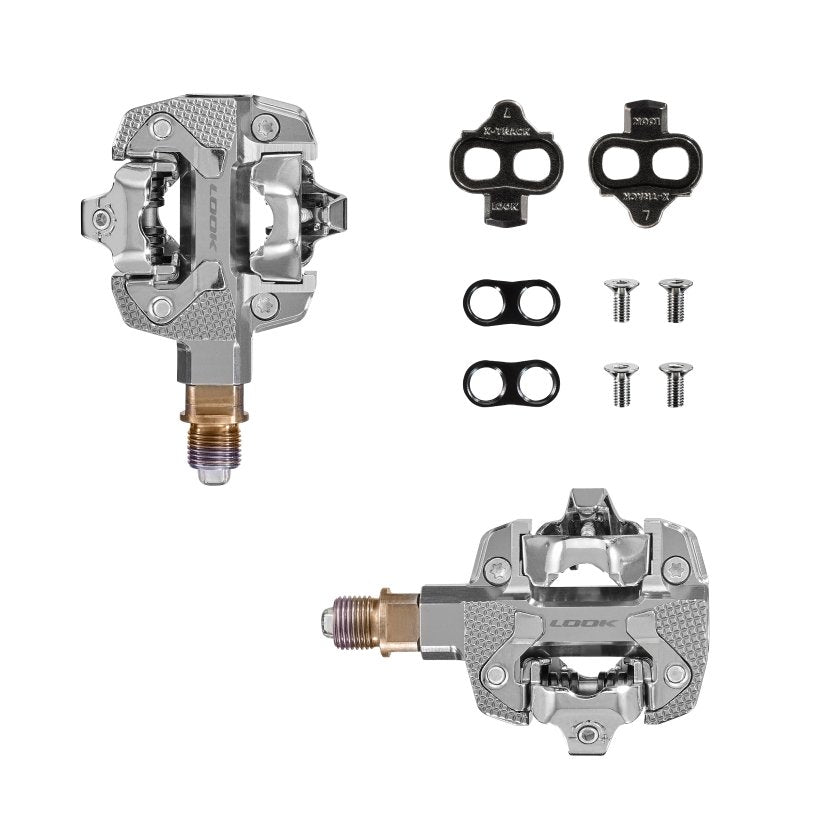 Pedais com sensor de potência LOOK X-TRACK POWER DUAL